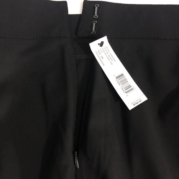 DKNY Black Wool Blend Pencil Skirt - Picture 4 of 6